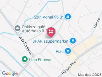 Kenézy Szállás Hajdúszoboszló a térképen