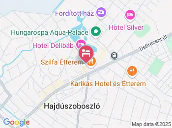 Korinna Apartman I. Hajdúszoboszló a térképen