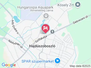 Kriszti-Hajni Apartman Hajdúszoboszló a térképen