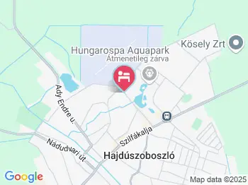 Laci Betyár Fogadó Hajdúszoboszló a térképen