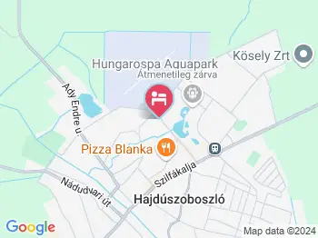 Laci Betyár Hotel Hajdúszoboszló a térképen