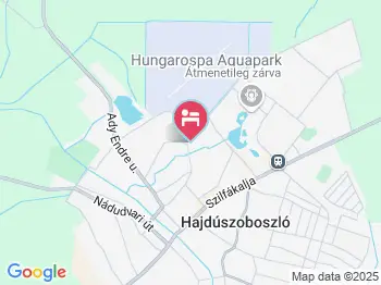 Lajtos Vendégház Hajdúszoboszló a térképen