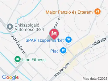 Marcsi Apartmanok Hajdúszoboszló a térképen