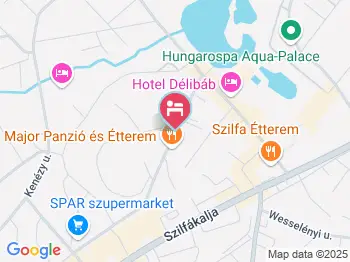 Margit Apartman Hajdúszoboszló a térképen