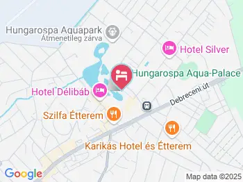 Margó Apartman Hajdúszoboszló a térképen