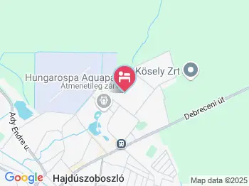 Mária Apartman Hajdúszoboszló a térképen