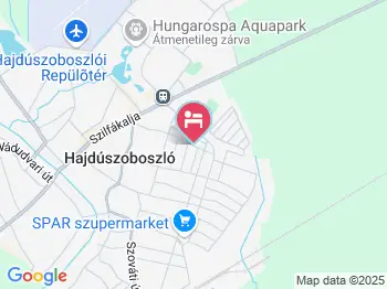 Napfény Vendégház 2 Hajdúszoboszló a térképen