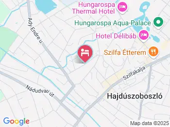 Nóra Ház Hajdúszoboszló a térképen