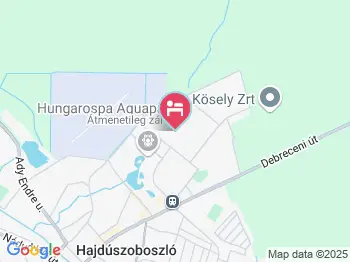 Ózon Apartman Hajdúszoboszló a térképen
