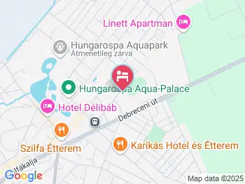 Panoráma Wellness Apartman Hotel Hajdúszoboszló a térképen