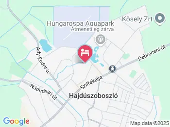 Pikantéria Ételbár és Szálláshely Hajdúszoboszló a térképen