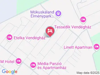 Pillangó Apartmanház Hajdúszoboszló a térképen