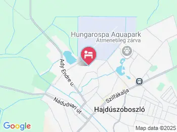 Pócsi Apartman Hajdúszoboszló a térképen