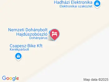 Prima Villa 1 Hajdúszoboszló a térképen