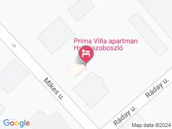 Prima Villa 2 Hajdúszoboszló a térképen