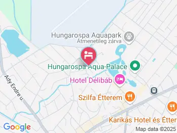 Prima Villa 3 Hajdúszoboszló a térképen