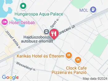 Proszit Piano Bár & Restaurant Hajdúszoboszló a térképen