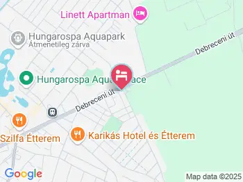 Relax Apartman Hajdúszoboszló a térképen