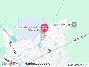 Riviera Apartman Hajdúszoboszló a térképen