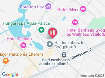 Sétány Kávézó és Palacsintázó Hajdúszoboszló a térképen