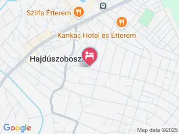 Steffy Apartman Hajdúszoboszló a térképen