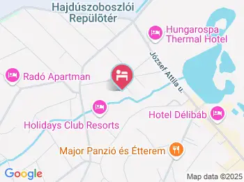 Szemi Vendégház Hajdúszoboszló a térképen