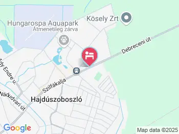 Thermal Hotel Victoria Hajdúszoboszló a térképen