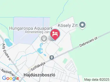 Tisch Vendégház Hajdúszoboszló a térképen