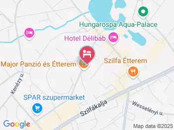 Valentin Deluxe Apartman Hajdúszoboszló a térképen