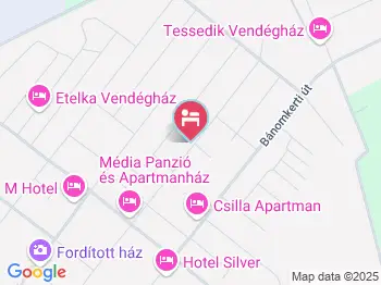 Vendégház Hajdúszoboszló a térképen