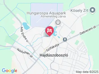 Z&Z Apartman Hajdúszoboszló a térképen