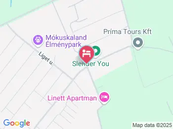 Zöld Béka Vendégház Hajdúszoboszló a térképen