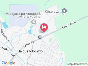Zöld Béka Wellness Apartmanok Hajdúszoboszló a térképen