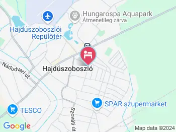 Zsindelyes Vendégház Hajdúszoboszló a térképen