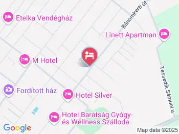 Zsuzsa Apartman Szoboszló Hajdúszoboszló a térképen