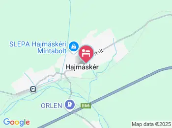 Korona Vendégház Hajmáskér a térképen