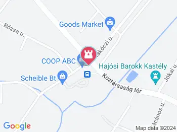 Kitelepítési emlékmű Hajós a térképen