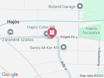 Német Nemzetiségi Tájház Hajós a térképen