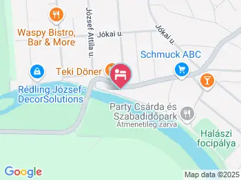 Regia Panzió Halászi a térképen