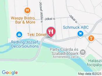 Teki Döner & Pizzéria Halászi a térképen