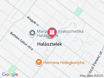 Árpád-házi Szent Erzsébet-templom Halásztelek a térképen