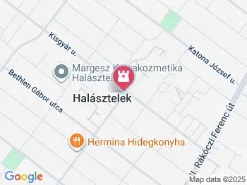 Bolgárkerék-emlékmű Halásztelek a térképen