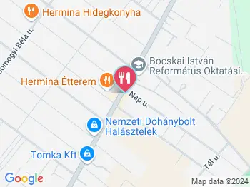 Lipóti Pékség Halásztelek a térképen