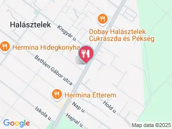 Tutti-Frutti Cukrászda Halásztelek a térképen