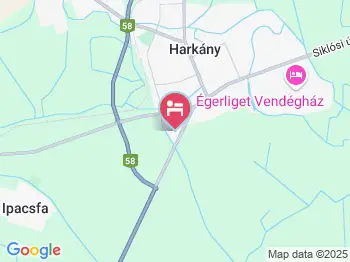 Ádám Apartman Harkány a térképen