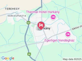 Ametiszt Hotel Harkány a térképen