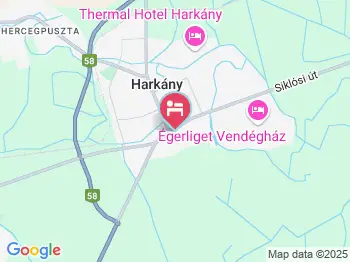 Apartman Family Harkány a térképen