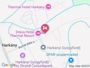 Balzsam Apartmanház Harkány a térképen