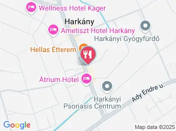 Buffalo Pizzeria Harkány a térképen