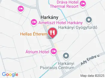 Ciao-ciao Cukrászda Harkány a térképen